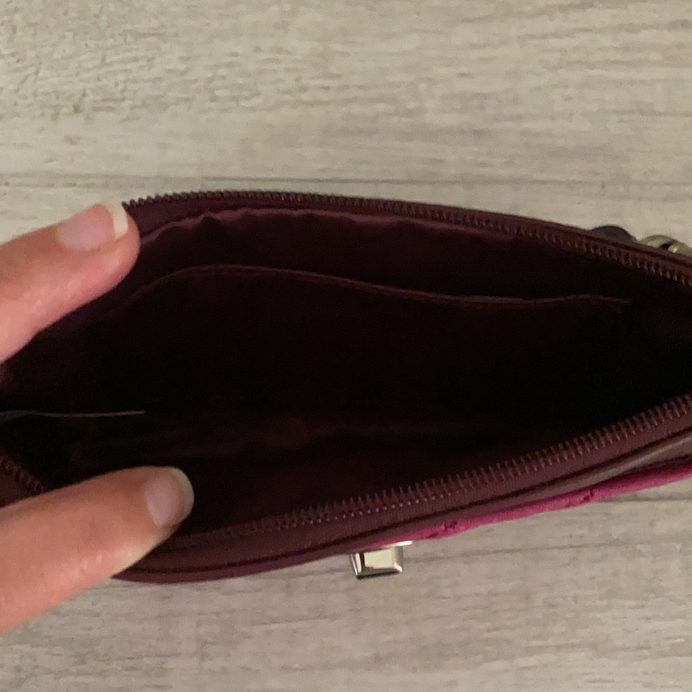 Coach Park Quilted Leather Medium Wristlet - Picture 9 of 9
